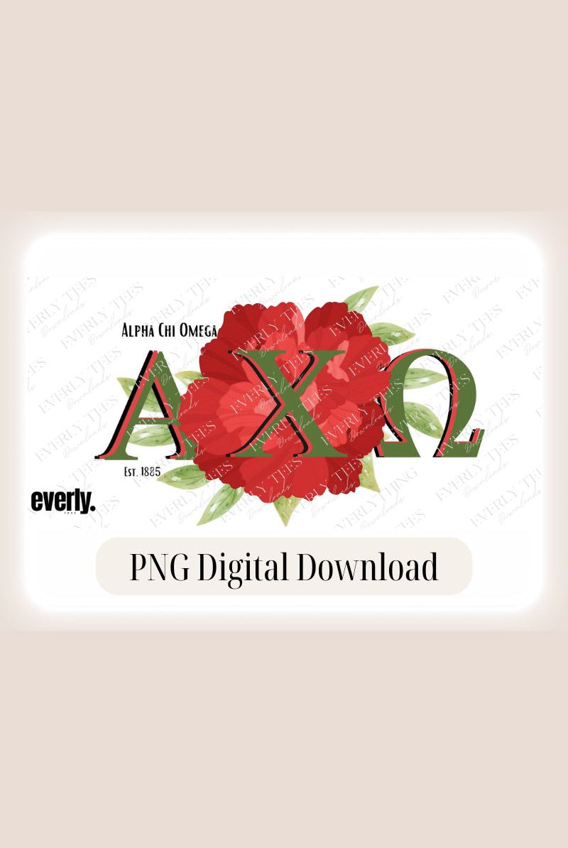 Alpha Chi Omega PNG sublimation digital download designs: bundle includes 7 designs, PNG 4