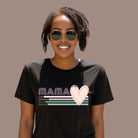 Black Mama- Loved, Hardworking, Selfless, Protective Graphic Tee - Mama Shirts, Mom Shirts | Graphic Tees, Black Graphic Tees