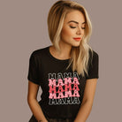 Black Mama Mama Mama Mama Pink Cheetah Print Graphic Tee - Mama Shirts, Mom Shirts | Graphic Tees, Black Graphic Tees