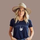 "Mother Hood" Graphic Tee - Navy Graphic Tee for Moms Who Rock | Mama Shirts, Mom Shirts