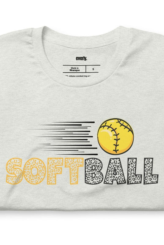 Softball ash graphic tee