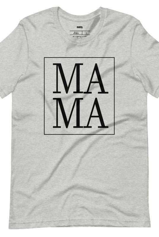 Grey Ma Ma Graphic Tee - Mama Shirts, Mom Shirts | White Graphic Tees, Grey Graphic Tees