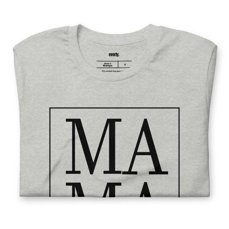 Grey Ma Ma Graphic Tee - Mama Shirts, Mom Shirts | White Graphic Tees, Grey Graphic Tees