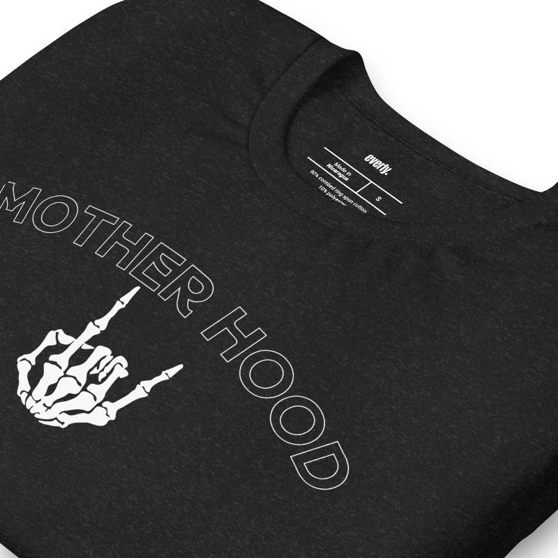 "Mother Hood" Graphic Tee - Black Graphic Tee for Moms Who Rock | Mama Shirts, Mom Shirts