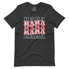 Dark Grey Mama Mama Mama Mama Pink Cheetah Print Graphic Tee - Mama Shirts, Mom Shirts | Graphic Tees, Dark grey Graphic Tees