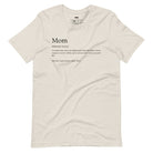 Mom Definition Graphic Tee - Cream Graphic Tee for Moms | Mama Shirts, Mom Shirts