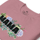 "Mama" Graphic Tee with Succulent Plants - Pink Graphic Tee for Moms | Mama Shirts, Mom Shirts