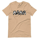 Tan Mama Cow Hide Print Graphic Tee - Mama & Mom Shirts | White Graphic Tees, Tan Graphic Tees