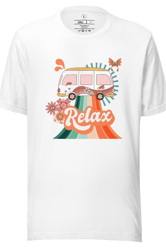 Add a touch of retro charm to your wardrobe with our pastel retro van shirt. Featuring a delightful vintage van design in soft pastel colors, this shirt exudes a whimsical and nostalgic vibe on a white shirt. 